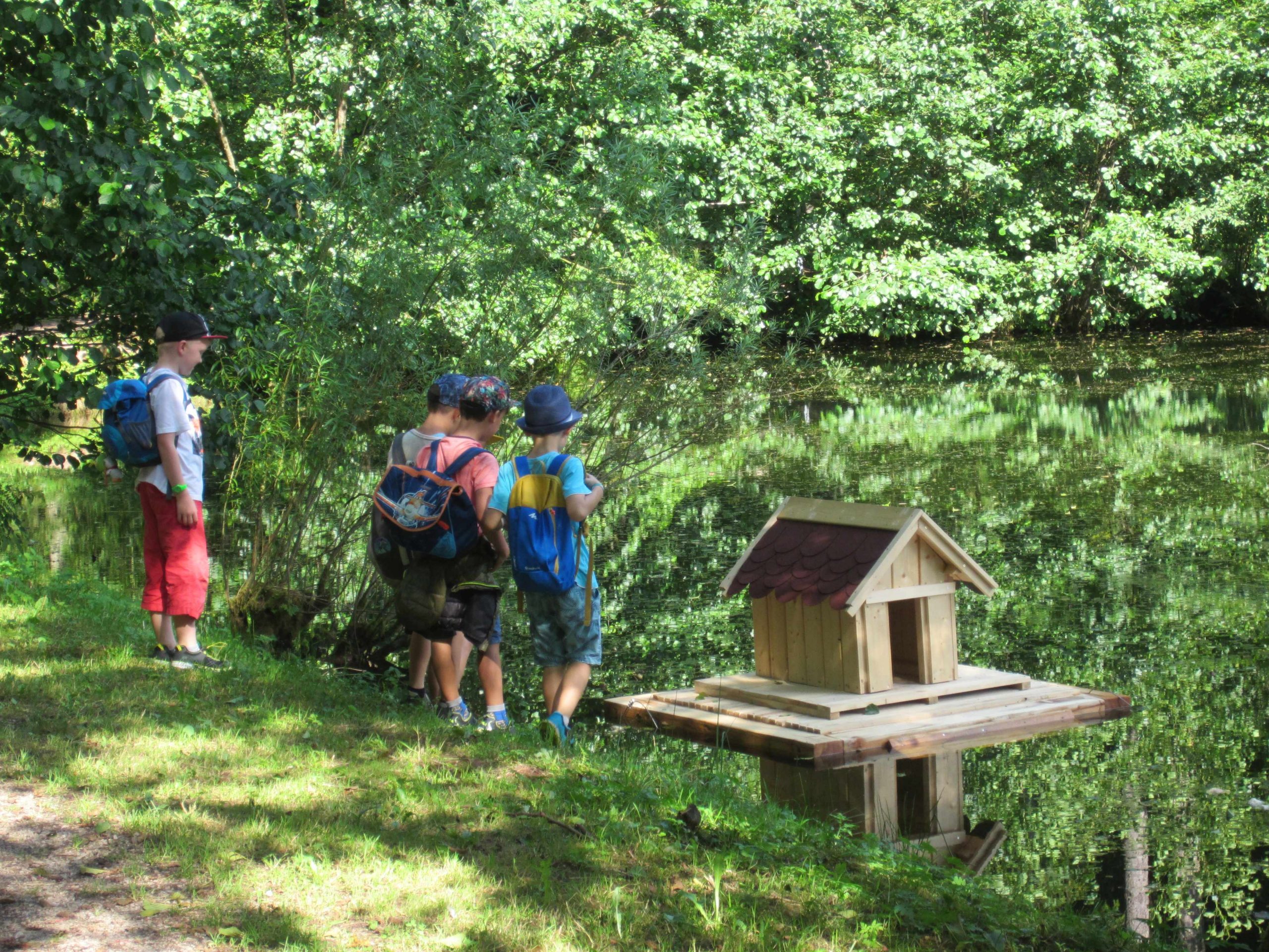 Sommerferienprogramm "Raus in die Natur und rein in das Vergnügen!"